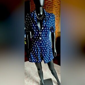 British retro abhors away one-piece romper jumpsuit ⚓